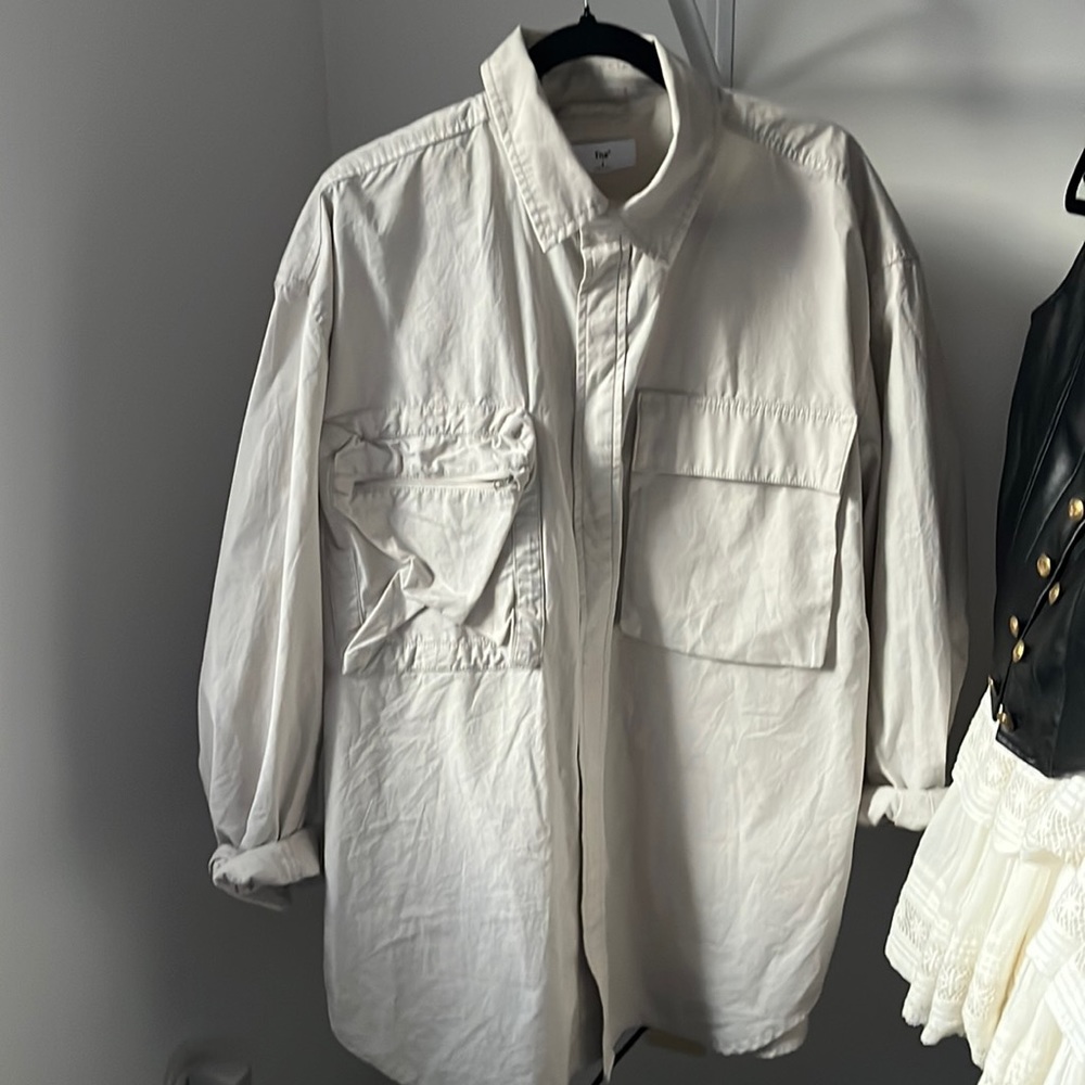 TNA utility shirt -  oversized biggest size - worn once